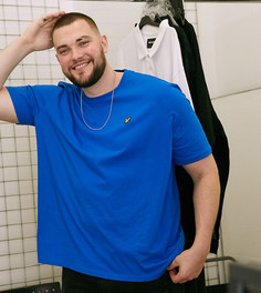 Футболка с круглым вырезом Lyle & Scott Plus-Синий