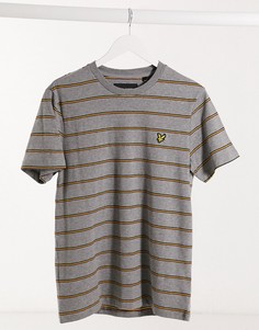 Футболка в полоску Lyle & Scott-Серый