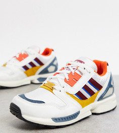 Белые кроссовки adidas Originals ZX 8000 Happy Camping эксклюзивно для ASOS-Мульти