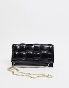 Черная стеганая сумка через плечо Steve Madden Poosh-Черный