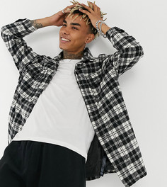 Рубашка навыпуск в клетку Reclaimed Vintage inspired-Мульти
