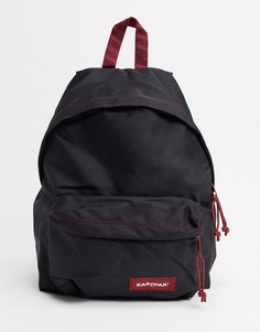 Черный рюкзак с красной отделкой Eastpak