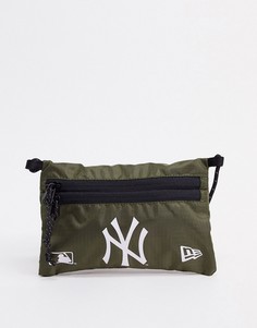Зеленая сумка мини на бок New Era NY Sacoche-Зеленый
