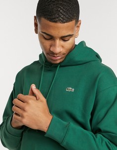 Худи зеленого цвета с логотипом «крокодил» Lacoste-Зеленый