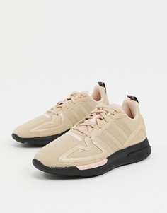Розовые кроссовки adidas Originals ZX 2K Flux-Розовый