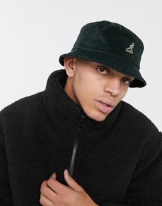 Зеленая вельветовая панама Kangol-Зеленый