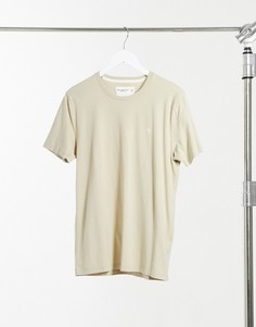 Светло-коричневая футболка с логотипом Abercrombie & Fitch-Светло-коричневый