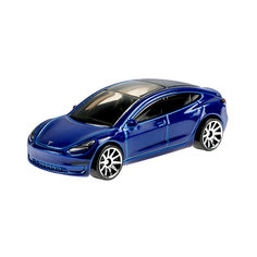 Базовая машинка Hot Wheels Tesla Model 3 Mattel