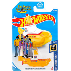 Базовая машинка Hot Wheels The Beatles Yellow Submarine Mattel