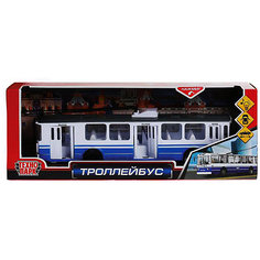 Машинка инерционная Технопарк "Троллейбус"