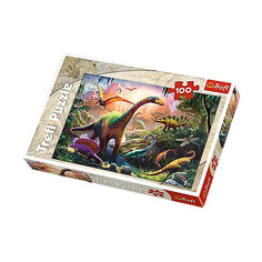 Пазл Treft Midi Мир динозавров, 100 элемментов Trefl