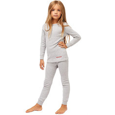Термобелье для девочек Cotton Comfort Everyday MCLCCEG0102/серый Montero