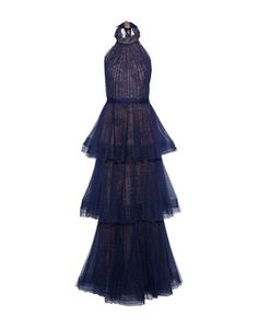 Длинное платье Marchesa Notte