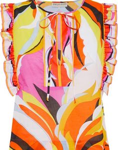 Топ без рукавов Emilio Pucci