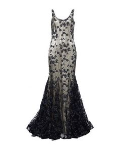 Длинное платье Badgley Mischka