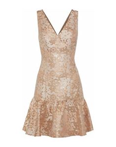 Короткое платье Badgley Mischka