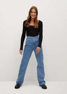 Футболка в резинку - Berta Mango