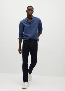 Рубашка slim fit в клетку виши - Vichy Mango