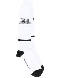 White Mountaineering носки с логотипом