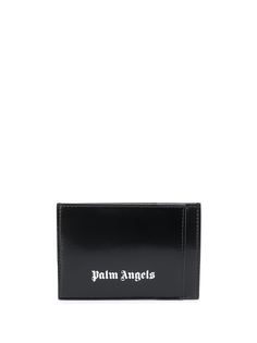 Palm Angels PALM ANGELS CARDHOLDER BLACK WHITE