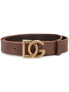 Dolce & Gabbana ремень с пряжкой DG