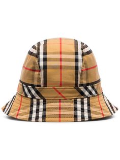 Burberry панама в клетку Vintage check