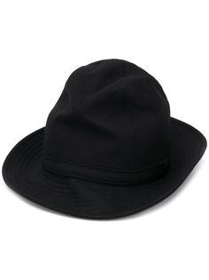 Yohji Yamamoto шляпа-федора