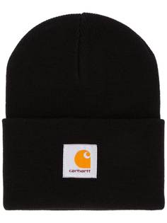 Carhartt WIP шапка бини с нашивкой-логотипом