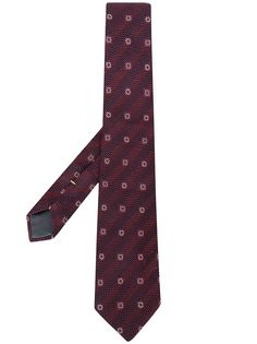 Canali жаккардовый галстук