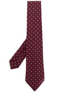Kiton галстук в горох