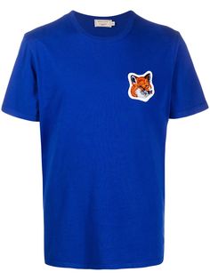Maison Kitsuné футболка с нашивкой Fox