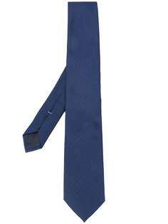 Ermenegildo Zegna жаккардовый галстук