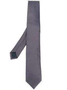 Ermenegildo Zegna жаккардовый галстук с узором