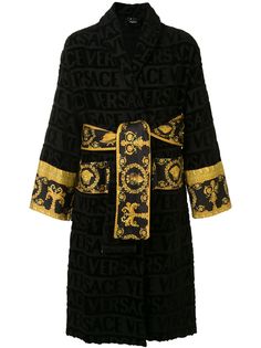 Versace Home халат с узором Barocco