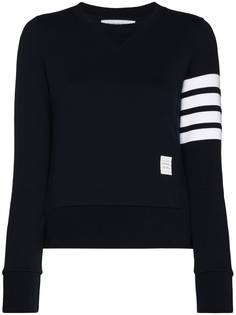 Thom Browne пуловер с контрастными полосками