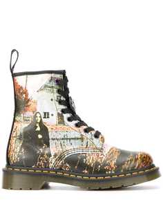 Dr. Martens ботинки на шнуровке с фотопринтом