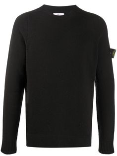 Stone Island джемпер с нашивкой-логотипом
