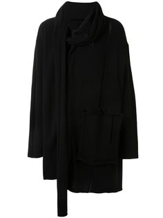 Yohji Yamamoto кардиган на молнии с карманом