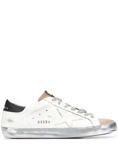 Golden Goose кеды Superstar с эффектом потертости