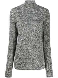 Isabel Marant топ с длинными рукавами и абстрактным узором
