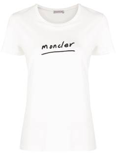 Moncler футболка с логотипом