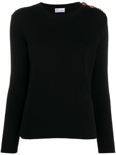 RedValentino джемпер с круглым вырезом