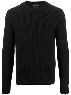 Tom Ford кашемировый джемпер в рубчик