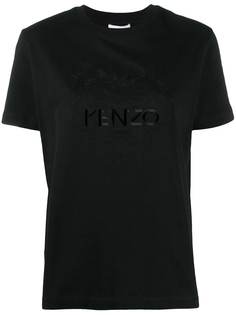 Kenzo футболка с вышивкой Tiger