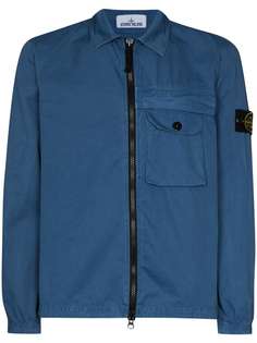 Stone Island куртка-рубашка на молнии