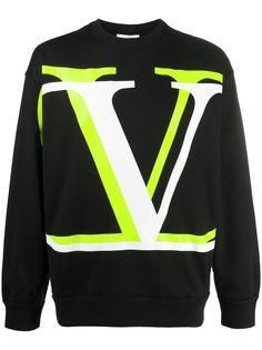 Valentino толстовка с логотипом VLogo