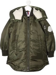 Moncler Kids пуховик на молнии