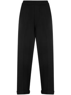 Emporio Armani зауженные брюки с эластичным поясом