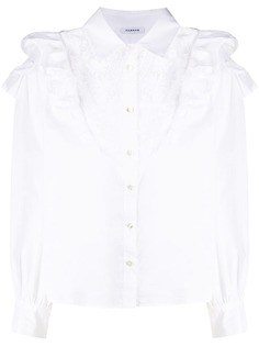 P.A.R.O.S.H. кружевная блузка с оборками