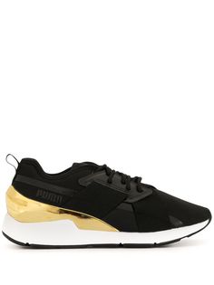 Puma кроссовки с эффектом металлик